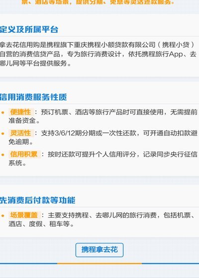 详解拿去花额度取用方式及平台支付机制