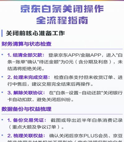 如何安全关闭白条账户