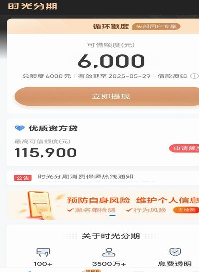 分期乐额度明细怎么看