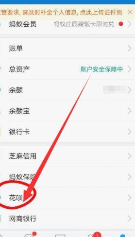 花呗花呗怎么关闭