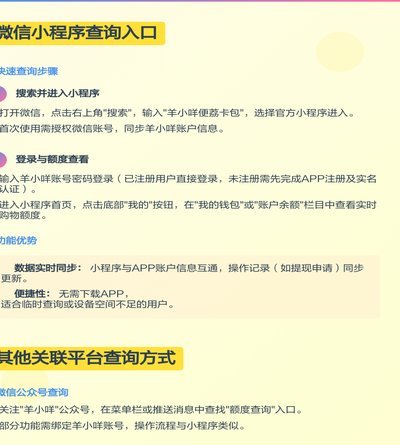 羊小咩购物额度怎么灵活使用