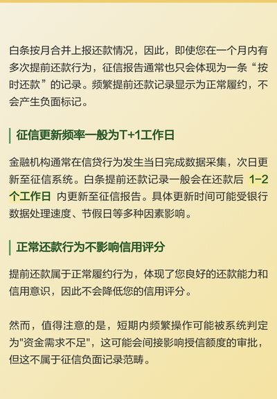 白条还款记征信吗？