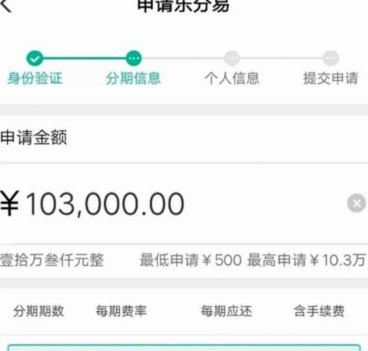分期乐的额度是多少